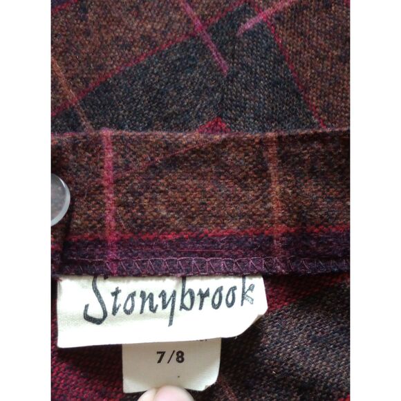 Stonybrook Women's Size 7/8 Wool Mini Skirt - Vintage - Picture 5 of 7